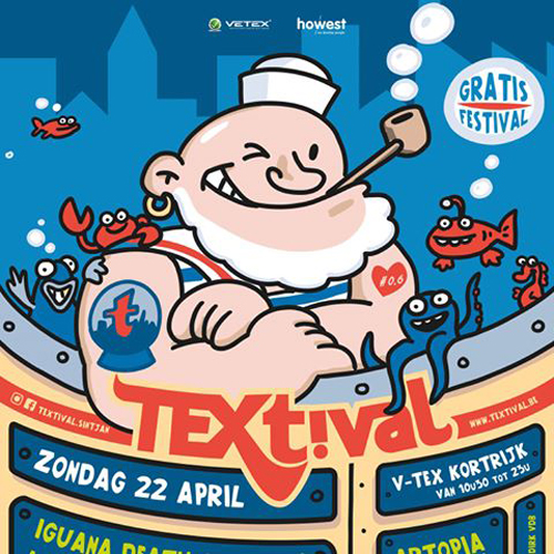 The Kilaueas live beim TEXTival in Belgien